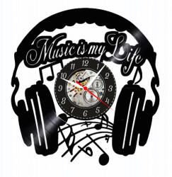  MUSIC IS MY LIFE-ceas de perete