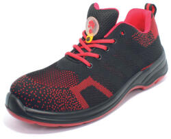  LECCE MF S1 ESD félcipő piros/fekete 36
