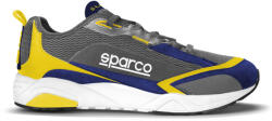 Sparco S-LANE sneaker cipő kék-sárga 36