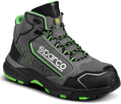 Sparco ALLROAD-H LEAP ESD S3S SR FO HRO munkavédelmi bakancs szürke-zöld 39