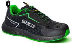 Sparco TRACTION SANYO ESD S1PS SR FO HRO munkavédelmi cipő fekete-zöld -40