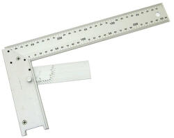  Extol Craft asztalos derékszög, alumínium 300mm (84742)