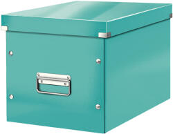 Leitz Click&Store négyzet alakú doboz, L méret (A4), jégkék (61080051)