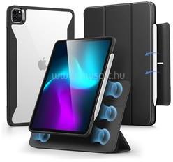 ESR IPAD Pro 13 (2025) REBOUND HYBRID szilikon telefonvédő aktív FLIP, ceruza tartó, FEKETE (GP-158495) (GP-158495)