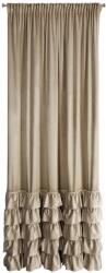 Eurofirany Függöny CARLI 140 x 270 cm rejansa Eurofirany sötétbézs (454032)