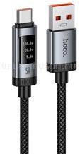 hoco. U148 adatkábel USB - Type-C, 120cm, FEKETE (HOCO_U148_USB_C_B) (HOCO_U148_USB_C_B)