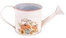  IRIS bádog öntöző kanna, tökök, krém narancssárga 27 x 11 cm (QX_IMPEX_KFT_081090) (QX_IMPEX_KFT_081090)