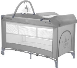 KIKKA BOO So Gifted Plus kétszintes utazóágy - Grey Grey