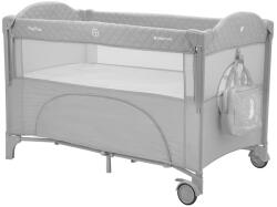 KIKKA BOO Milky Way utazóágy 2 szintes - Grey 2023 Grey 2023