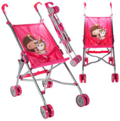 MalPlay Játék sportbabakocsi - hercegnő unikornissal