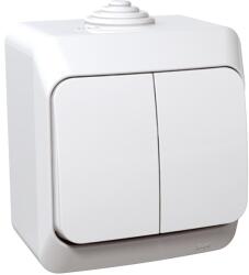 Schneider Electric Schneider Cedar kettős kapcsoló, IP44 (SCH-WDE000550)