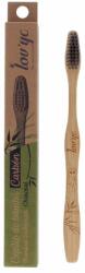 Lovyc Fogkefe bambusz testtel, szén, biológiailag lebomló, Lovyc (lovycchar)