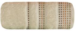 Eurofirany POLA1 kéztörlő 50x90 jacquard szegéllyel, steppeléssel díszítve, krémszínű (991818)