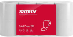 Katrin Toalettpapír 2 rétegű kistekercses átmérő: 11, 5 cm 200 lap/23 m/tekercs 8 tekercs/csomag Katrin_104749 fehér (104749) - web24