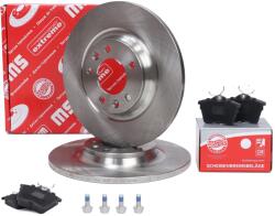  FÉKTÁRCSÁK + BETÉTEK hátul PEUGEOT 407, 407 SW, 607; CITROEN C5 III