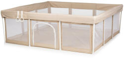 Chipolino Easy babakarám összecsukható 180x180 cm - beige - pepita