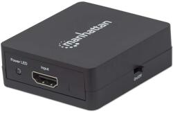 Manhattan Splitter KVM Manhattan 207652, 2 x HDMI, Black (207652)