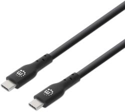 Manhattan Cablu de date Manhattan 354868, USB-C male - USB-C male, 0.5 m, Black (354868)