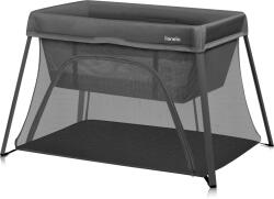 Lionelo Patut Multifunctional Lionelo Alice 3in1 Pliabil 2 Trepte de Inaltime pentru Saltea Iesire Laterala Geanta Transport Maxim 15KG 0 Luni+ Gri (LO-ALICE_GREY)