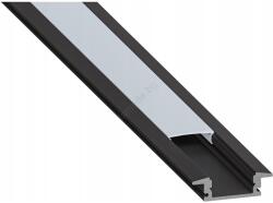 SmartLED Вграден профил за led ленти, 1 м, черен/бял (sd0031)