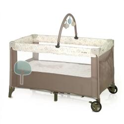 Jane Patut Pliabil Jane Duo Level Iris cu 2 Nivele Arcada de Jucarii Geanta Transport 0 - 3 Ani Bej/Maro (8420421087510)