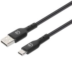 Manhattan Cablu de date Manhattan 354981, USB 3.0 male - USB-C male, 3 m, Black (354981)
