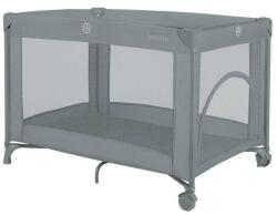 Lionelo Patut Pliabil Lionelo Amelie cu Intrare Laterala Roti Geanta pentru Transport Cadru Stabil din Otel 0 - 3 Ani Gri (LO-AMELIE_GREY_CONCRETE)