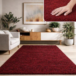  Modern szőnyeg Industrial Lux (Red) 200x400cm Bordó
