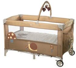 Jane Patut Pliabil Jane Duo Level cu 2 Nivele Arcada de Jucarii Geanta Transport 0 - 3 Ani Maro (8420421092576)