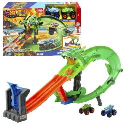 Mattel Hot Wheels Monster trucks pistă distrugerea dragonului (25JFR06)
