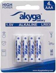 Akyga AAA LR03 1.5V / 1300mAh 4db újratölthető elem (AKY1971) (AKY1971)