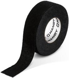 HANDY Öntapadós textil szalag - kábelkorbácsokhoz - 15 m x 19 mm x 0, 3 mm - fekete, 11070