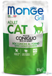 Monge Cat 85gr Grill Pouch Nyúl