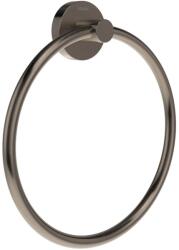 RAVAK X07P1327 Kona KN 300.20GB kör alakú törölközőtartó, szálcsiszolt grafit (X07P1327)