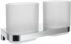Ravak X07P1365 Chrome CR II 220.00CR pohártartó üvegpoharakkal, króm (X07P1365)