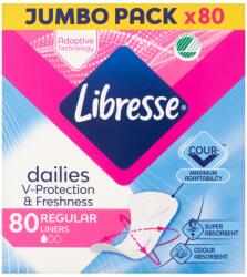 Libresse Dailies Regular normál tisztasági betét - 80 db