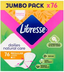 Libresse Natural Care normál tisztasági betét - 76 db
