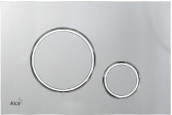 Alcaplast ALCA Nyomólap falsík alatti WC tartályhoz THIN KRÓM-matt/KRÓM-fényes (M772) (M772)