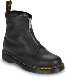 Dr. Martens Ghete Femei 1460 Front Zip Black Virginia Dr. Martens Negru 37