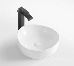 AREZZO design Omaha porcelán 40x40 cm mosdótál, fényes fehér AR-596 (AR-596)