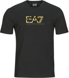 Emporio Armani EA7 Tricouri mânecă scurtă Bărbați TRAIN PREMIUM LABEL TEE SPECIAL LOGO Emporio Armani EA7 Negru EU L