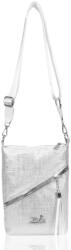 ZELLIA Női Oldaltáska 23012 Ezüst - Ch - (ZLK-23012-00558136)