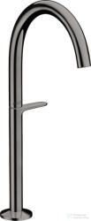 Hansgrohe AXOR ONE Select 260 magasított mosdócsaptelep klik-klak leeresztővel, polírozott fekete króm 48030330 (48030330)