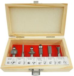 VERKE felsőmaró fej készlet 6 db V05067 (V05067)