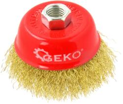 GEKO Fazékkefe sárgaréz 75mm/3" M14 G00590 (G00590)