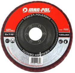 MAR-POL vlies polírozó korong 125x22, 2 mm M07987 (M07987)