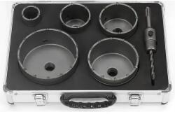 MAR-POL koronafúró dobozfúró készlet beton SDS+ 6 db M22582 (M22582)