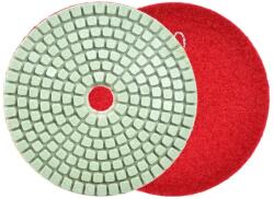 GEKO gyémánt polírozó korong tépőzáras gres/gránit/márvány nedves csiszolás 100mm gr400 G78913 (G78913)