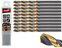 Tvardy fémfúró 4, 8 mm TiN HSS 10db T02048 (T02048)
