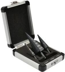 Tvardy lépcsős fúró készlet HSS M2 4-32 mm 3 db T03205 (T03205)